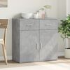 vidaXL Sideboard Betongrau 79x38x80 cm Holzwerkstoff