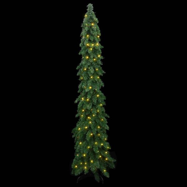 vidaXL Künstlicher Weihnachtsbaum mit Beleuchtung 100 LEDs 180 cm