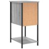 vidaXL Nachttische 2 Stk. Grau Sonoma 32x42x70 cm Holzwerkstoff