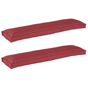 vidaXL Palettenkissenset 2 pcs K&ouml;nigsblau 100 x 40 x 8 cm Oxford-Stoff