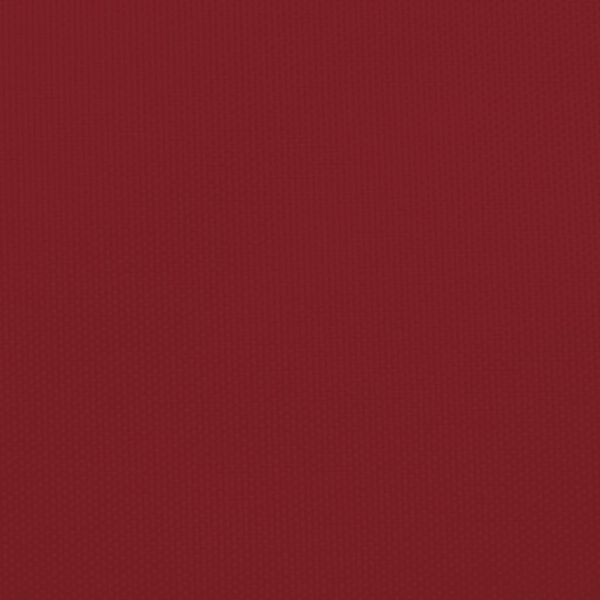 vidaXL Sonnensegel Oxford-Gewebe Quadratisch 3,6x3,6 m Rot