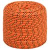 vidaXL Bootsseil Orange 6 mm 100 m Polypropylen
