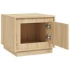 vidaXL Couchtisch Sonoma-Eiche 51x50x44 cm Holzwerkstoff