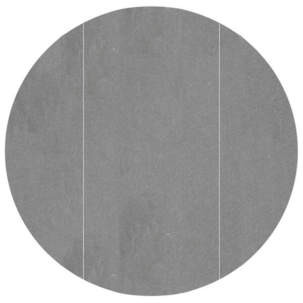 vidaXL Pool-Bodentuch Hellgrau Ø366 cm Polyester Geotextil