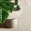 vidaXL Teppich ZIZUR Creme 100x200 cm Jute-Optik Indoor und Outdoor