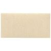 vidaXL Wandkopfteilen 12 pcs Creme 60 x 30 cm Stoff