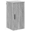 vidaXL Badezimmerschrank Graues Sonoma 30 x 31,5 x 61 cm