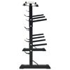 vidaXL Hantel Rack Schwarz 99 x 45 x 95,5 cm Pulverbeschichteter Stahl
