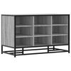 vidaXL Schuhbank Grau Sonoma 84x40x53,5 cm Holzwerkstoff und Metall