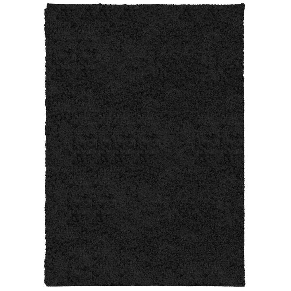 vidaXL Shaggy-Teppich PAMPLONA Hochflor Modern Schwarz 120x170 cm