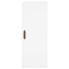 vidaXL Wandschrank Weiß 34,5x34x90 cm