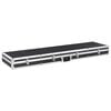 vidaXL Waffenkoffer Schwarz 134&times;35&times;12 cm Aluminium