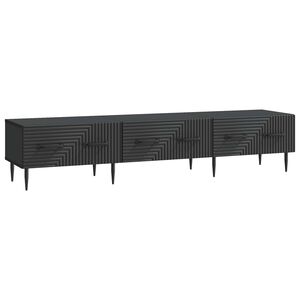 vidaXL TV-Schr&auml;nk Schwarz 147 x 34,5 x 30 cm Holzwerkstoff