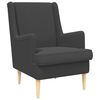 vidaXL Sessel Dunkelgrau Boucl&eacute;