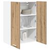 vidaXL H&auml;ngeschrank Artisan-Eiche 60 x 31 x 80 cm Holzwerkstoff