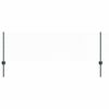 vidaXL Sechseckzaun mit Pfosten 25 x 0,6 m PVC-beschichteter Stahl