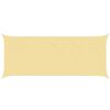 vidaXL Sonnensegel Sand 6 x 2,5 m 100 % Polyester Oxford