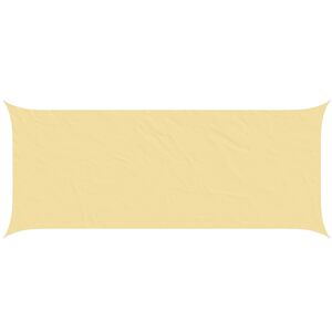 vidaXL Sonnensegel Sand 6 x 2,5 m 100 % Polyester Oxford