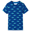vidaXL Kinder-T-Shirt Dunkelblau 92