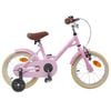 vidaXL Kinderfahrrad 12 Zoll f&uuml;r 2-4 Jahre alt Hellrosa