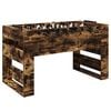 vidaXL Tischfu&szlig;balltisch R&auml;uchereiche 146,5 x 74 x 85 cm Holzwerkstoff