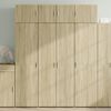 vidaXL Hochschrank Sonoma-Eiche 80x42,5x225 cm Holzwerkstoff