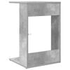vidaXL Beistelltisch Beton Grau 40 x 38 x 62,5 cm Holzwerkstoff