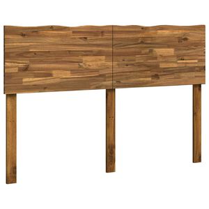 vidaXL Kopfteil mit Live Edge ROSTOCK Natur 120 cm Massivholz Akazie