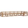 vidaXL Outdoor-Sofagarnitur 6 pcs Natur Massivholz Akazie
