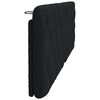 vidaXL Kopfteil-Kissen Schwarz 160 cm Stoff