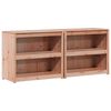 vidaXL Au&szlig;enk&uuml;chenschrank MEPPEL 2 pcs Nat&uuml;rlicher Douglas
