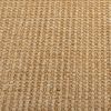 vidaXL Teppich Natur Sisal 80x150 cm