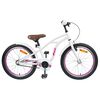 vidaXL Kinderfahrrad 18 Zoll f&uuml;r 5-7 Jahre alt Wei&szlig;
