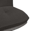 vidaXL B&uuml;rodrehstuhl Dunkelgrau Gelockter woll&auml;hnlicher Stoff