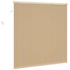 vidaXL Venetianer Jalousie Hellbraun mit Muster 150 x 160 cm PVC