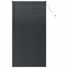 vidaXL Venezianische Jalousien Schwarz 220 x 115 cm Aluminium