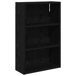 vidaXL Badezimmer-Wandschrank Schwarze Eiche 40 x 16 x 62,5 cm