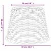 vidaXL Lampenschirm Braun &Oslash;30x20 cm Korbweide