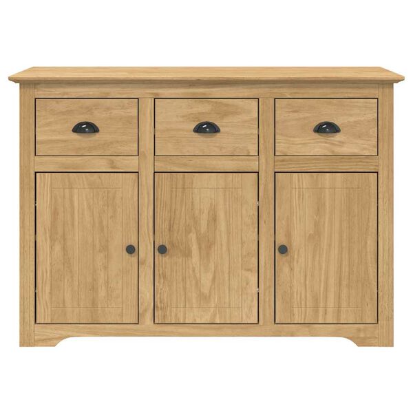 vidaXL Sideboard BODO Honigbraun 115,5 x 44 x 80 cm Holzwerkstoff