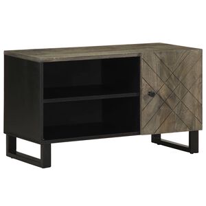 vidaXL TV-Schrank 80x33x46 cm Massivholz Mango