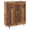 vidaXL Highboard 2 pcs Altholz Holzwerkstoff