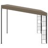 vidaXL Wand-Pavillon 3x3 m Taupe Stoff