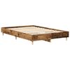 vidaXL Bettgestell ohne Matratze Altholz-Optik 140x190cm Holzwerkstoff