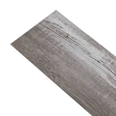 vidaXL PVC-Fliesen Nicht Selbstklebend 5,26 m² 2 mm Holz Mattbraun