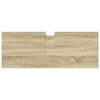 vidaXL Waschbeckenunterschrank Sonoma-Eiche 80x30x60 cm Holzwerkstoff