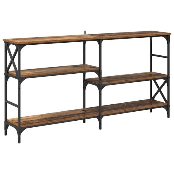 vidaXL Konsolentisch Altholz 150 x 29 x 76,5 cm Holzwerkstoff