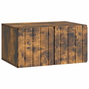vidaXL Wandmontierter TV-Schrank Ger&auml;ucherte Eiche 59,5 x 41 x 30 cm