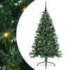 vidaXL K&uuml;nstlicher vorbeleuchteter Weihnachtsbaum Gr&uuml;n 150 cm PVC