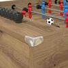 vidaXL Tischfu&szlig;balltisch Artisan-Eiche 125 x 60,5 x 80 cm