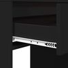 vidaXL Schlafzimmer-Frisiertische mit Regal Schwarz 80 x 39,6 x 135 cm